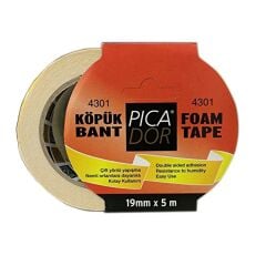 PICADOR KOPUKLU CIFT TARAFLI BANT 19mmX5m (4300)