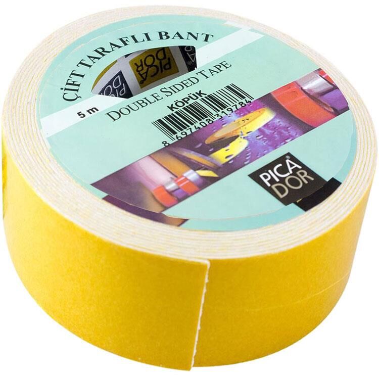 PICADOR KOPUKLU CIFT TARAFLI BANT 50mmX5m (4300)