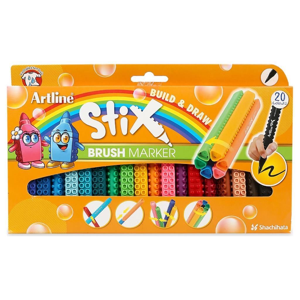 ARTLINE BOYA KALEMI STIX BRUSH MAR.20 LI ETX-F 20W