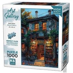 KS GAMES PUZZLE 1000 PARCA BOOK STORE 20790