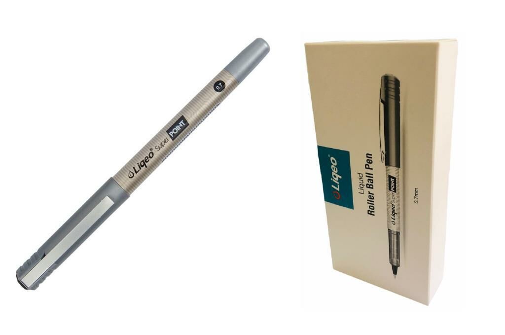 LIQEO ROLLER PILOT KALEM 07 SIYAH 12LI KUTU