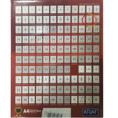 KRAF LASER ETIKET 2114 105x41 (14x100=1400)HB1114