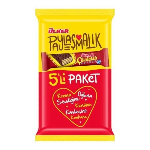 ULKER CIKOLATALI GOFRET 5 LI PAKET
