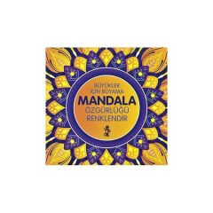 MANDALA BOYAMA OZGURLUGU RENKLENDIR