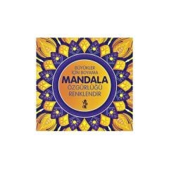 MANDALA BOYAMA OZGURLUGU RENKLENDIR