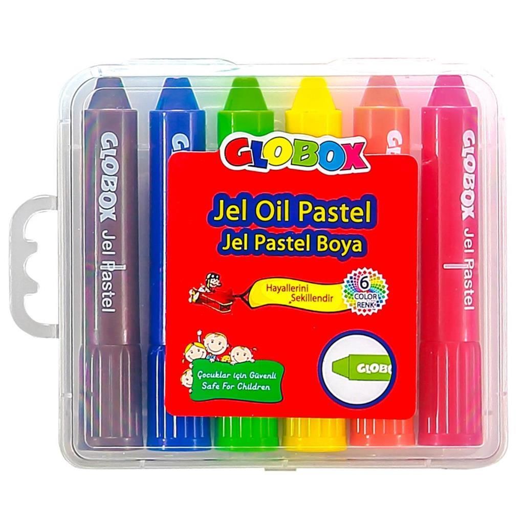 GLOBOX JEL PASTEL BOYA 6 LI (1528)