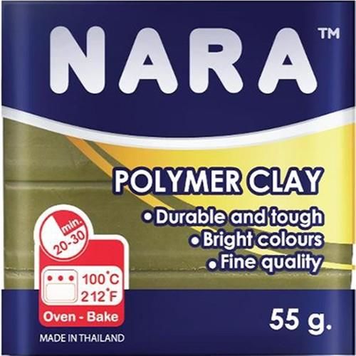 NARA POLYMER CLAY 55gr.DARK OLIVE