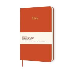 KESKIN AJANDA 2025 GUNLUK A5 PRONOTE TURUNCU600060