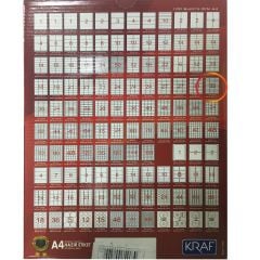 KRAF LASER ETIKET 2133 (70x25x100=3300)HB1133