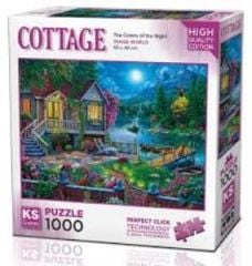 KS GAMES PUZZLE 1000 PARCA THE COLORS OF THE NIGHT