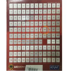 KRAF LASER ETIKET 2248 52.5x23 (48x100=4800)