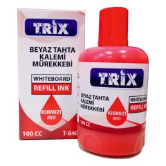 TRIX BOARD MARKER  MUREKKEBI100ml.KIRMIZI (T-840)