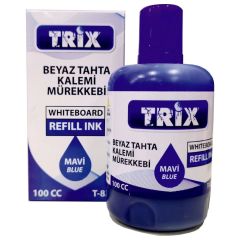 TRIX  BOARD MARKER  MUREKKEBI 100ml.MAVI (T-839)