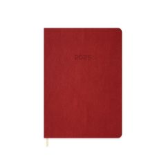 KESKIN AJANDA GUNLUK 2025 16x24 TERMO KIRMIZ600023