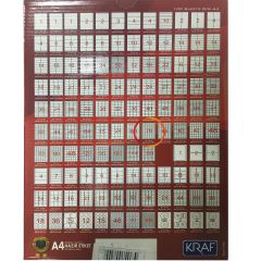 KRAF LASER ETIKET 2270 40x20 (70x100=7000)HB1270
