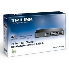 TP-LINK (TL-SF1024D) SWITCH 24 PORT 10/100Mbps