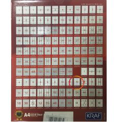 KRAF LASER ETIKET 2010 99x57 (10x100=1000)HB1010