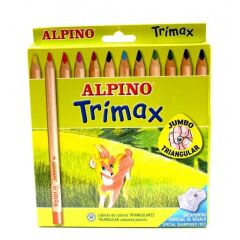 ALPINO KURU BOYA TRIMAX JUMBO 12 LI (AL-113)