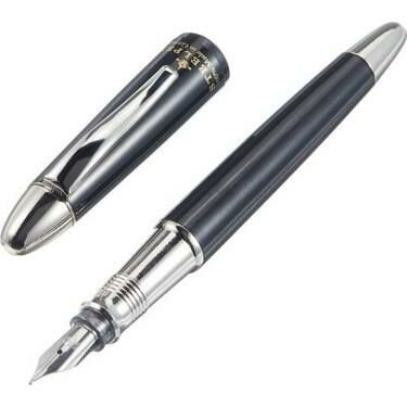 STEELPEN DOLMA KALEM PEARL SIYAH KROM (4536)