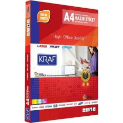 KRAF LASER ETIKET 2012  63.5x72(12x100=1200)HB1012