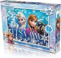 KS GAMES PUZZLE 200 PARCA FROZEN FRZ.113