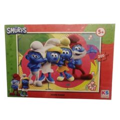 KS GAMES PUZZLE 200 PARCA SMURF SMR 113