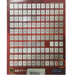 KRAF CD ETIKET 2116 16MM CAP 100 LU