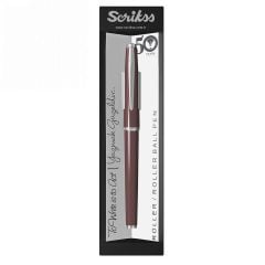 SCRIKSS ROLLER KALEM OZEL KUTU BORDO (33)