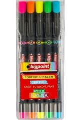BIGPOINT FOSFORLU KALEM CEP TIPI 5 LI