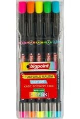 BIGPOINT FOSFORLU KALEM CEP TIPI 5 LI