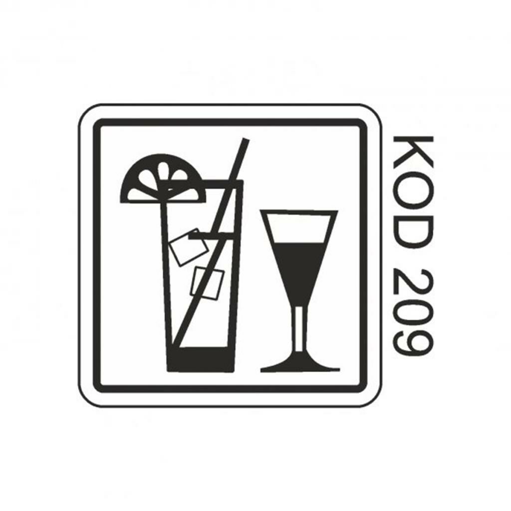 EKSTRAFIX BAR YONLENDIRME LEVHA (YUL-209) 12x12