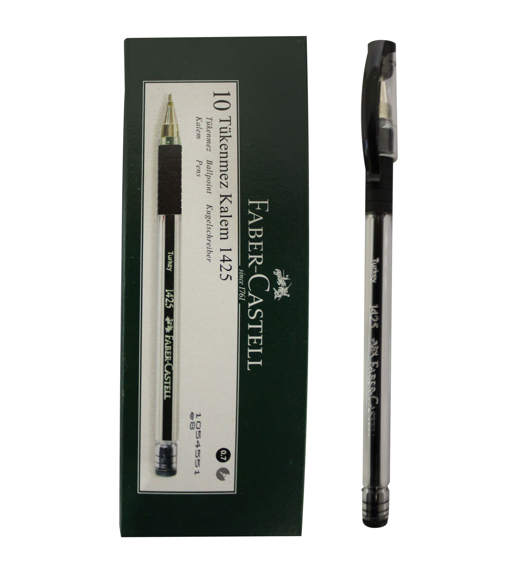 FABER CASTELL (1425) IGNE UC TUKENMEZ SIYAH 10LU
