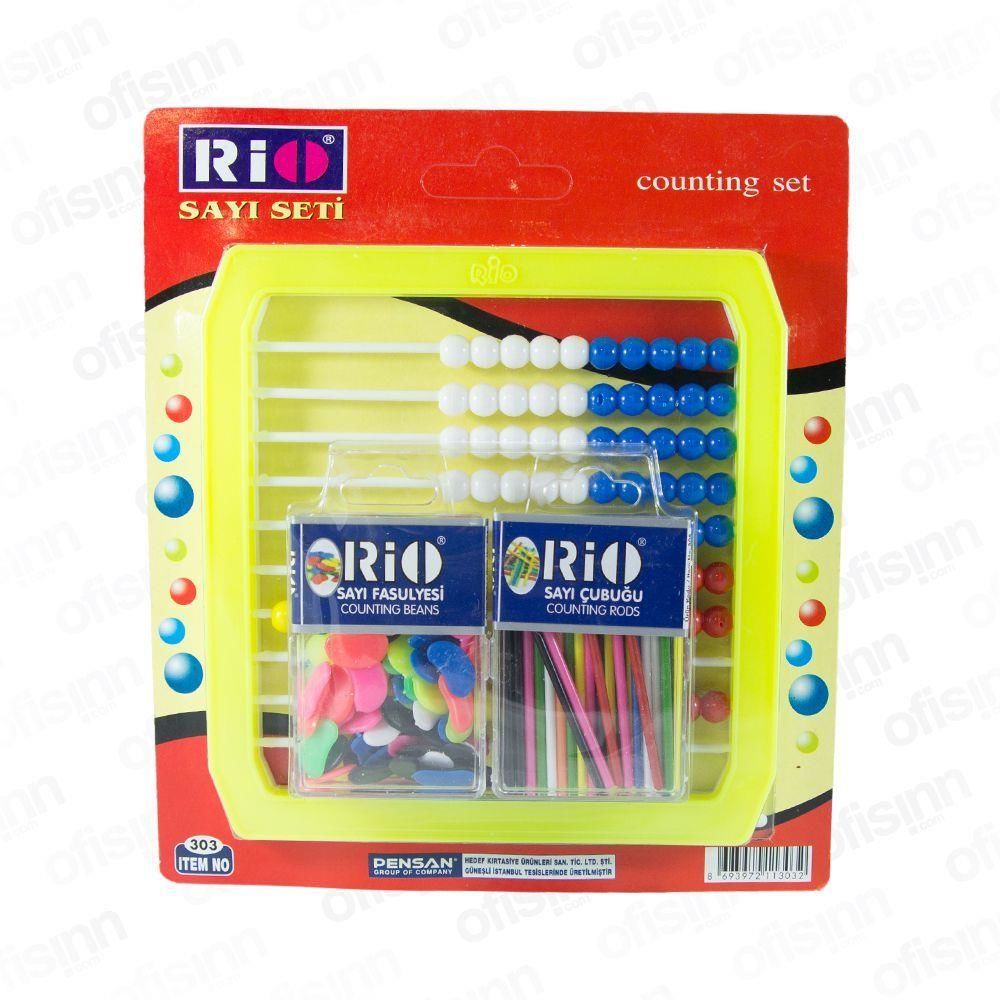 PENSAN SAYI SETI RIO(MISHAB+FASULYE+CUBUK) (303)