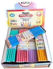 FATIH KURSUN KALEM MERCANLI PASTEL KOSELI 144 LU