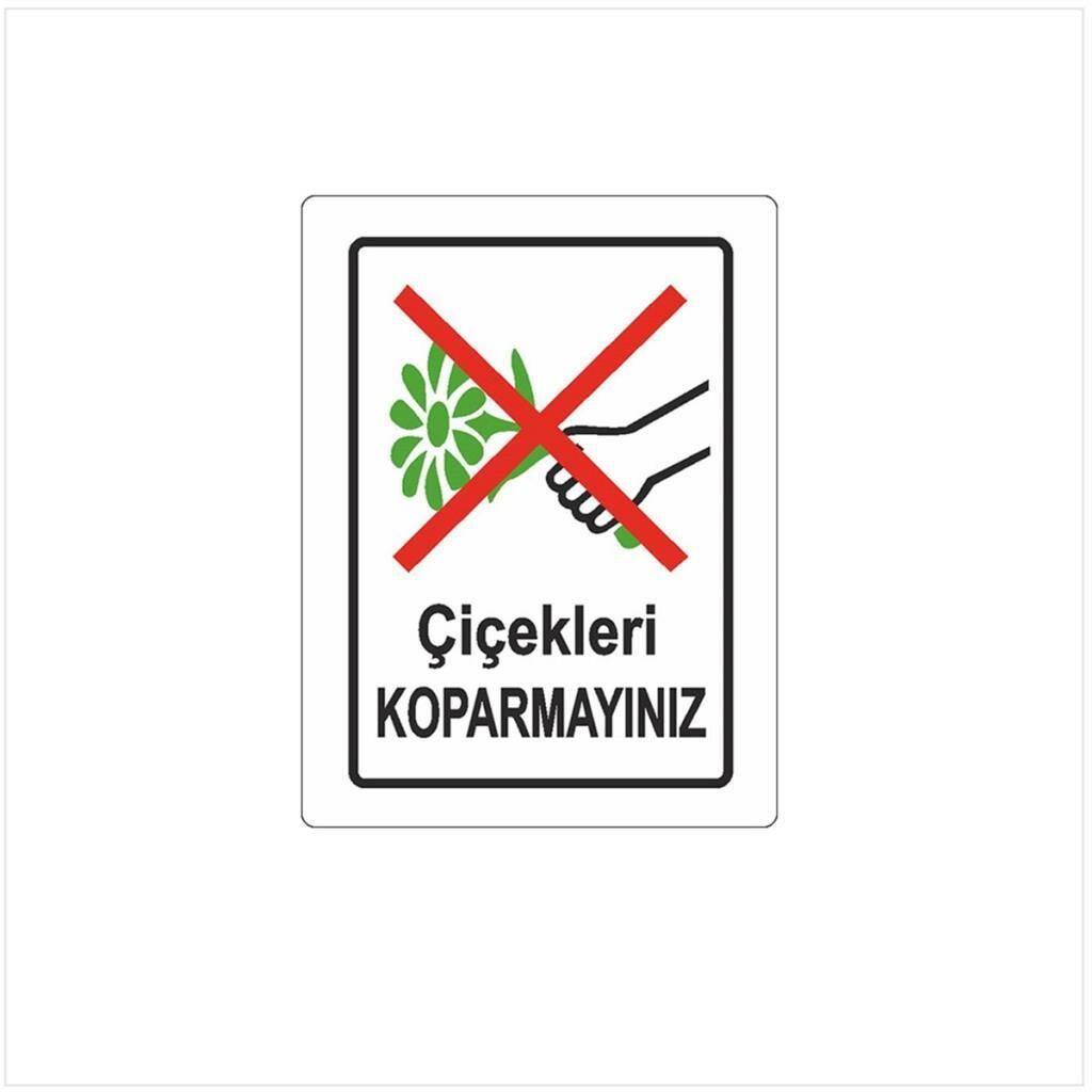 EKSTRAFIX CICEKLERI KOPARMAYIN (YUL-421)  25x35