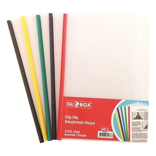 GLOBOX SIKISTIRMALI DOSYA  7mm 5 LI (6427)