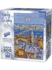 KS GAMES PUZZLE 500 PARCA ICONIC GALATA 20072