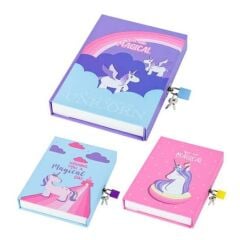 MIKRO KILITLI HATIRA DEFTERI UNICORN HT55