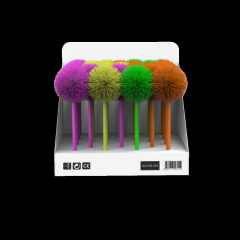 SILKA KURSUN KALEM NEON PONPONLU 1 LI