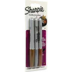 SHARPIE PERMANENT MARKER FINE METALIK RENKLER 3 LU