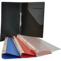 BAFIX HALKALI DOSYA 2 HALKA SIYAH (L-315/BFX203)