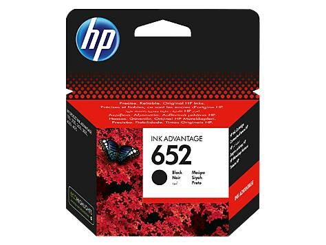 HP 652  F6V25AE KARTUS SIYAH (1115/2136/3835/2135)