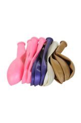 BALONEVI BALON 12 ınc METALIK KIZ ASORTI 12 LI