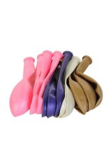 BALONEVI BALON 12 ınc METALIK KIZ ASORTI 12 LI