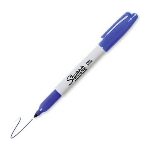 SHARPIE PERMANENT KALEM MAVI 1 LI