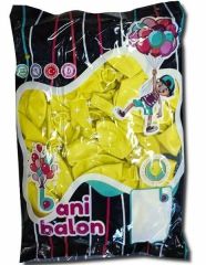 GEMAR-BANI BALON 10'' 26CM SARI 100 LU