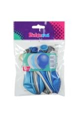 BALONEVI BALON 12 ınc METALIK ERKEK ASORTI 12 LI