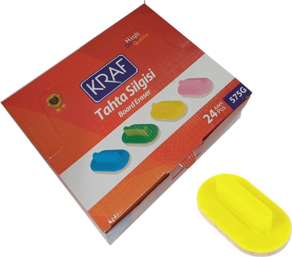 KRAF TAHTA SILGISI KECE 575G 24 LU