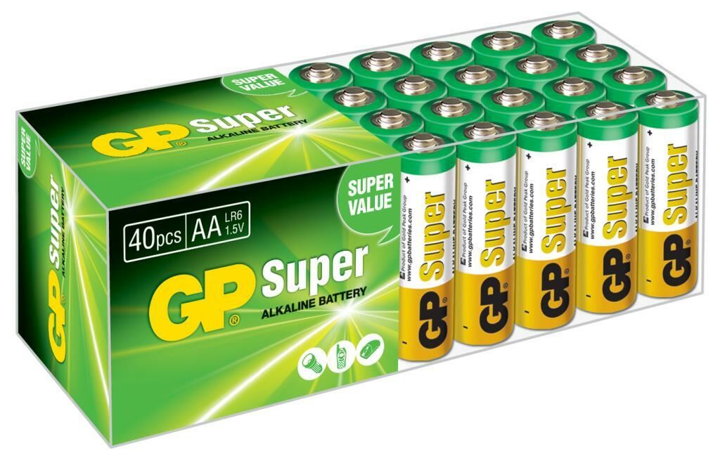 GP KALEM PIL SUPER ALKALIN GP15AU 40 LI