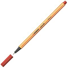 STABILO FINELINER KALEM KIRMIZI TEKLI (88/40)